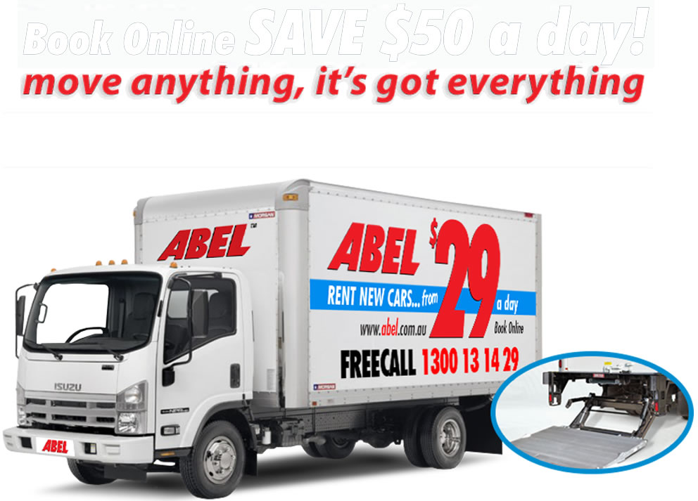 truckhire Abel Truck Hire Cheapest truck rentals in Brisbane